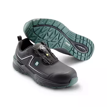 Brynje Green Way safety shoes S3, Black