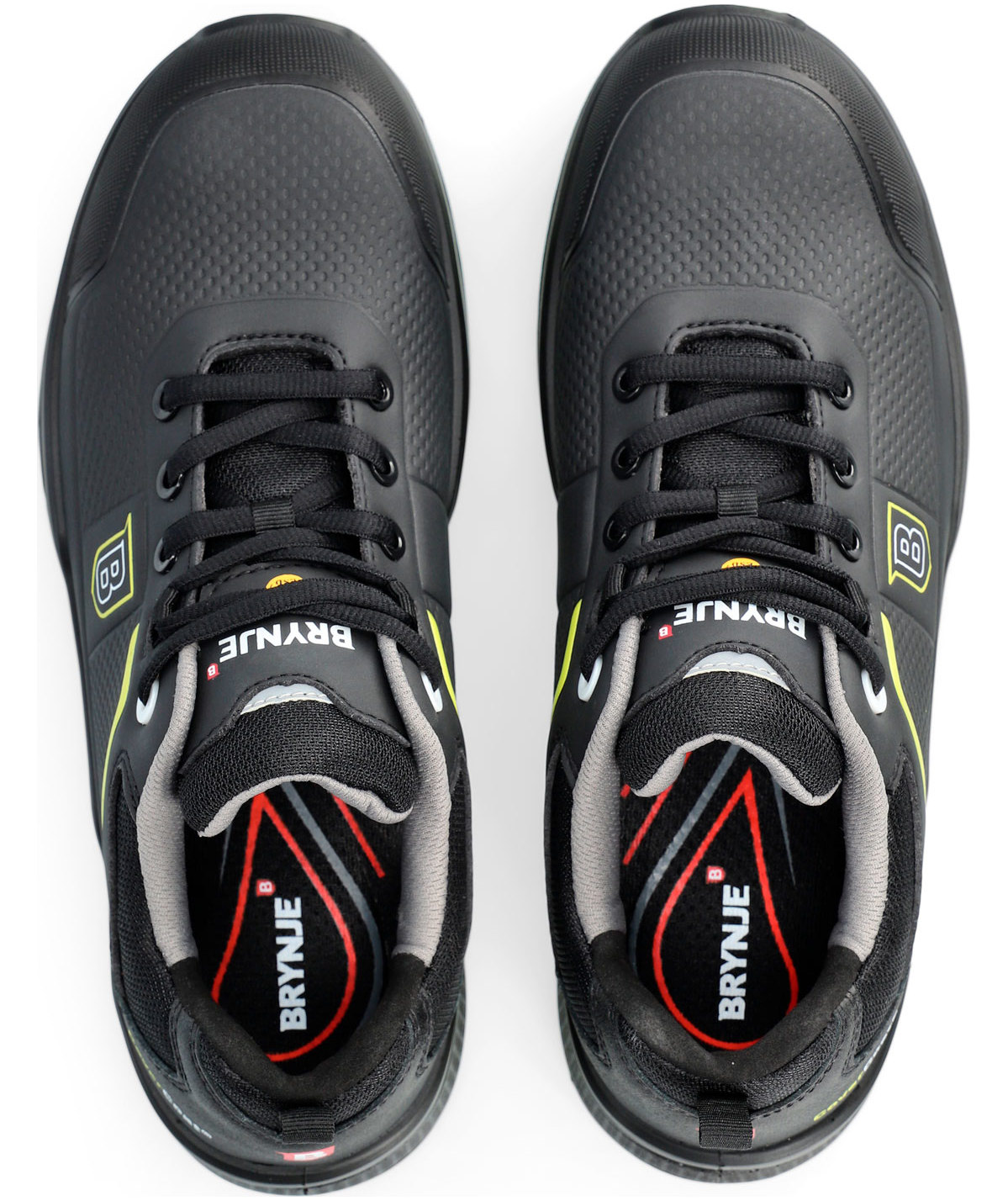 2.Sortering Brynje Active safety shoes S3, Black, Black, large image number 5