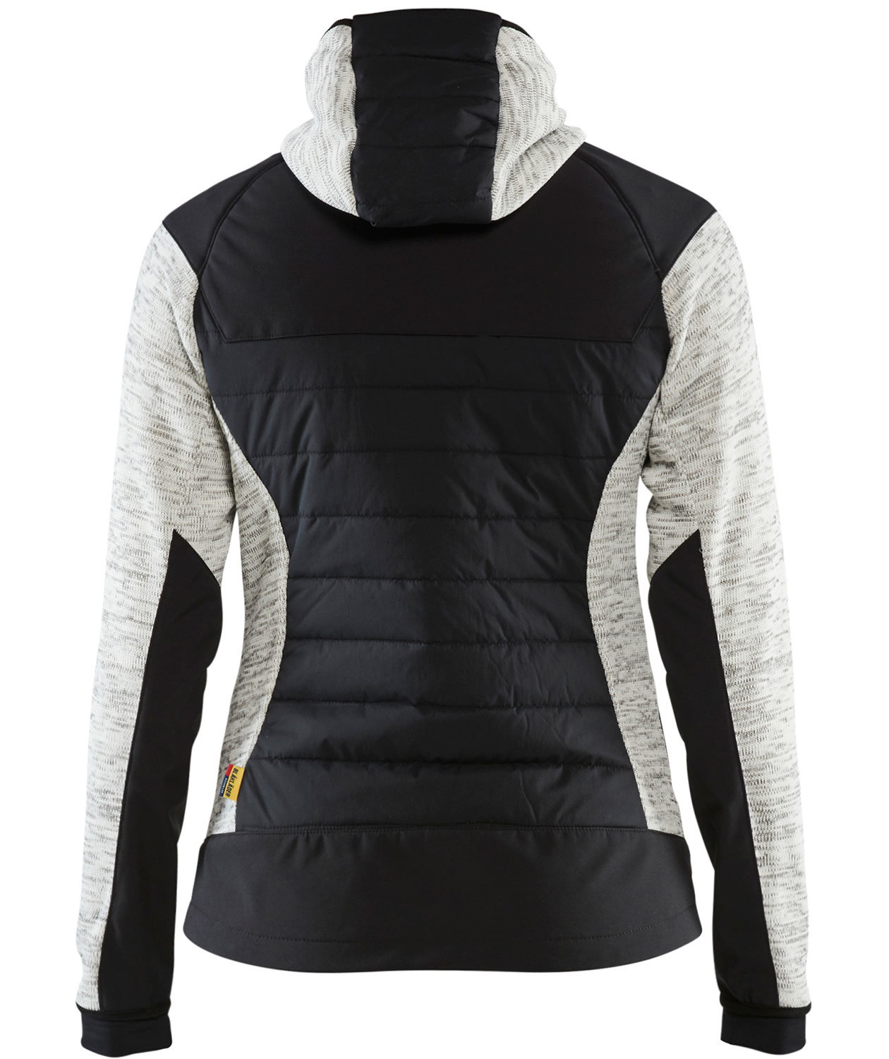 Bl&aring;kl&auml;der women's hybrid jacket, Grey Melange/Black, large image number 1