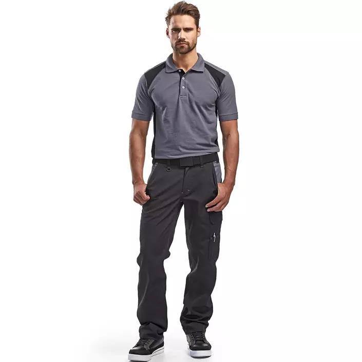 Blåkläder service trousers 1404, Black/Grey, large image number 2