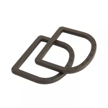 Dunderdon DR1 D-ring belt buckle, Black