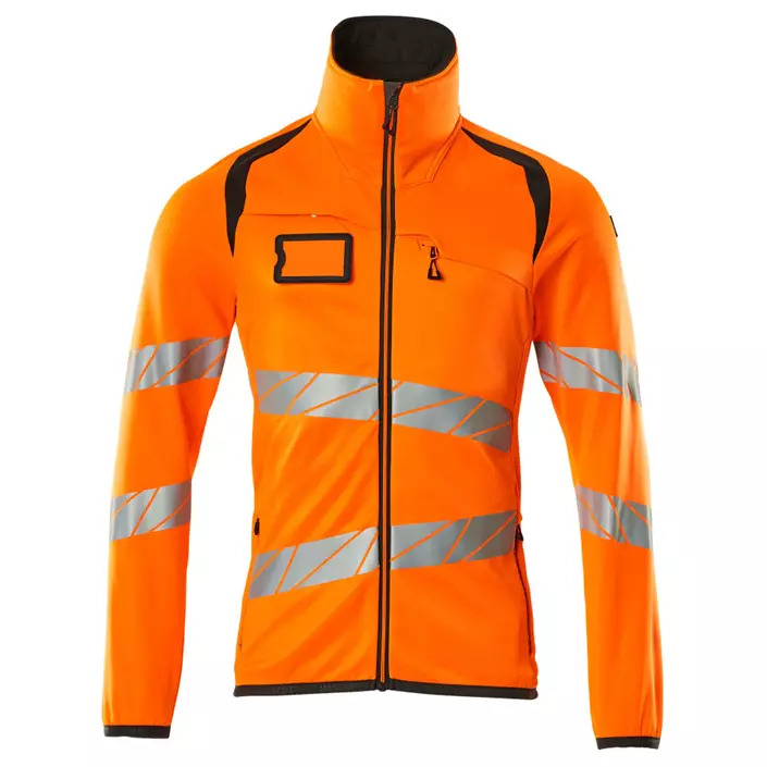 Mascot Accelerate Safe fleece jacket, Hi-vis Orange/Dark anthracite, large image number 0