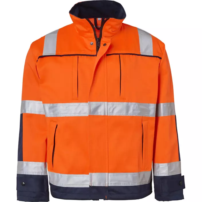 Top Swede Arbeitsjacke 3816, Hi-Vis Orange/Navy, large image number 0
