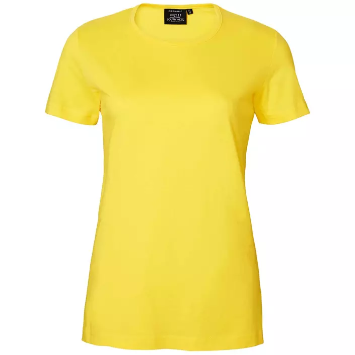 South West Venice ekologisk T-shirt dam, Blazing Yellow, large image number 0