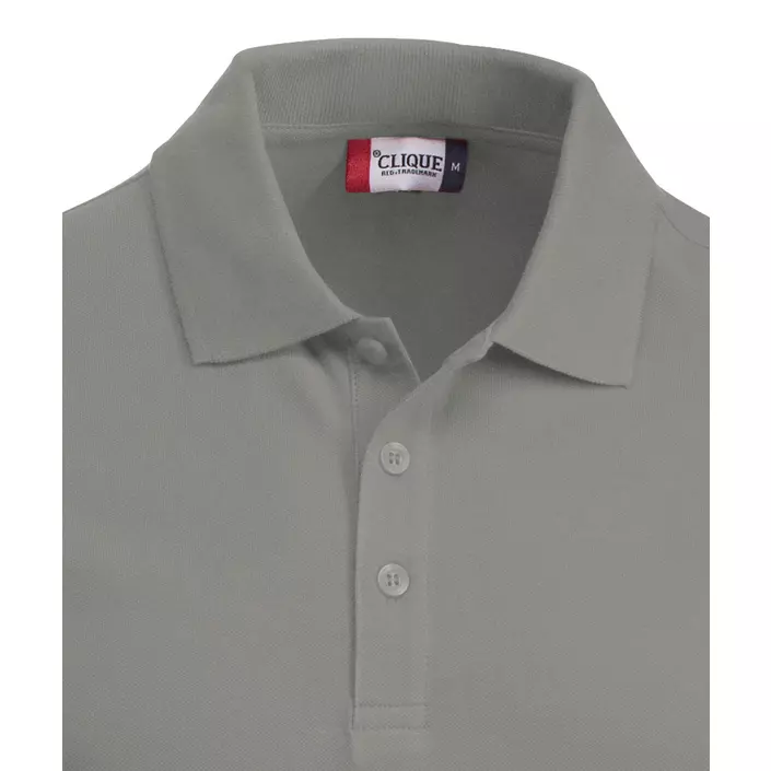Clique Classic Lincoln polo T-Skjorte, Silver Grey, large image number 1