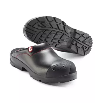 Brynje Flex Fit safety clogs without heel cover SB, Black