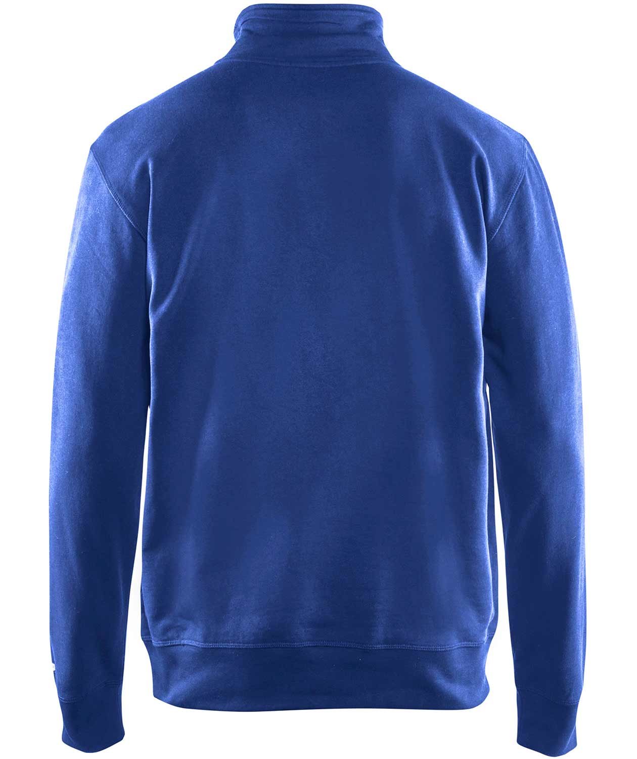 Bl&aring;kl&auml;der sweatshirt with halfzip, Cobalt Blue