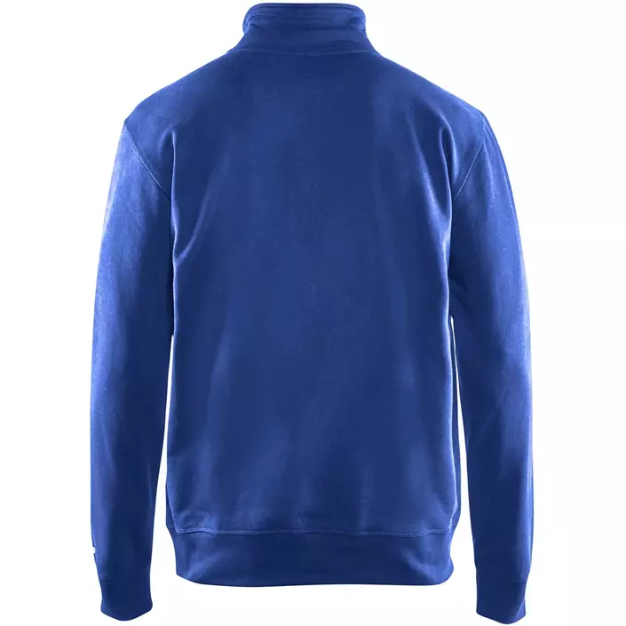 Blåkläder sweatshirt med kort blixtlås, Koboltblå, large image number 1