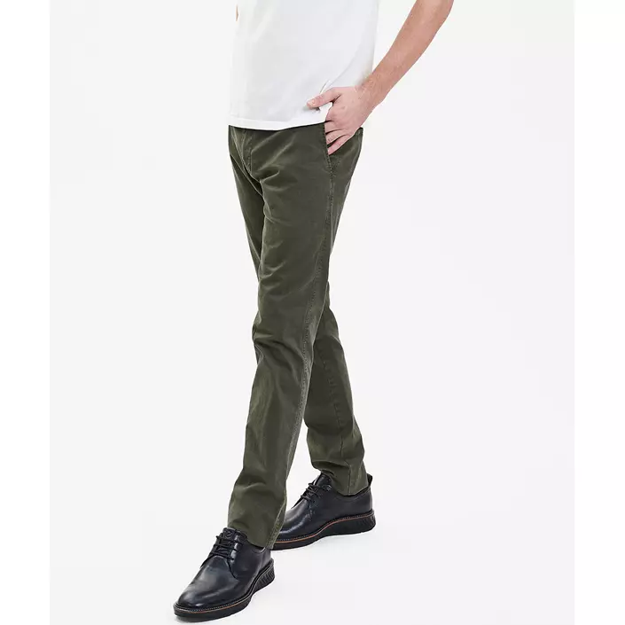 Sunwill Extreme Flexibility Slim fit trousers, Khaki, large image number 1