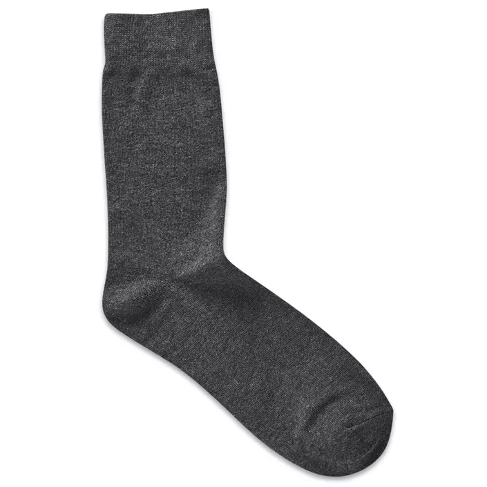 Jack & Jones JACJENS 5-pack sokker, Dark Grey Melange, Dark Grey Melange, large image number 1