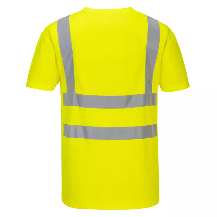 Portwest T-shirt, Hi-Vis Yellow, large image number 1