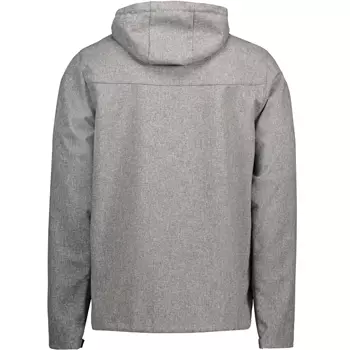 ID Casual softshell jacket, Grey Melange