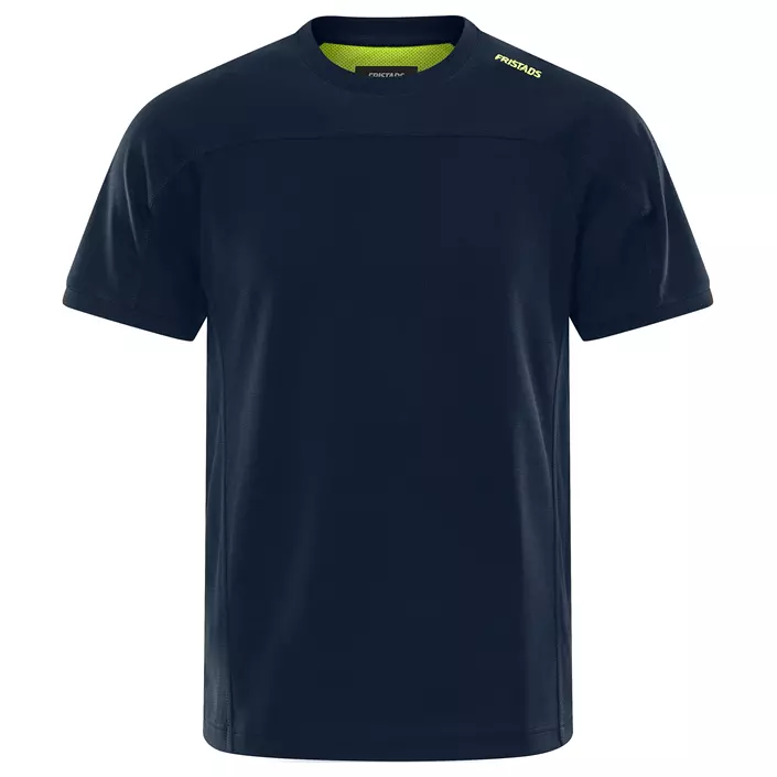 Fristads T-shirt 7554 GPIN, Mørk Marine/Hi-Vis Gul, large image number 0