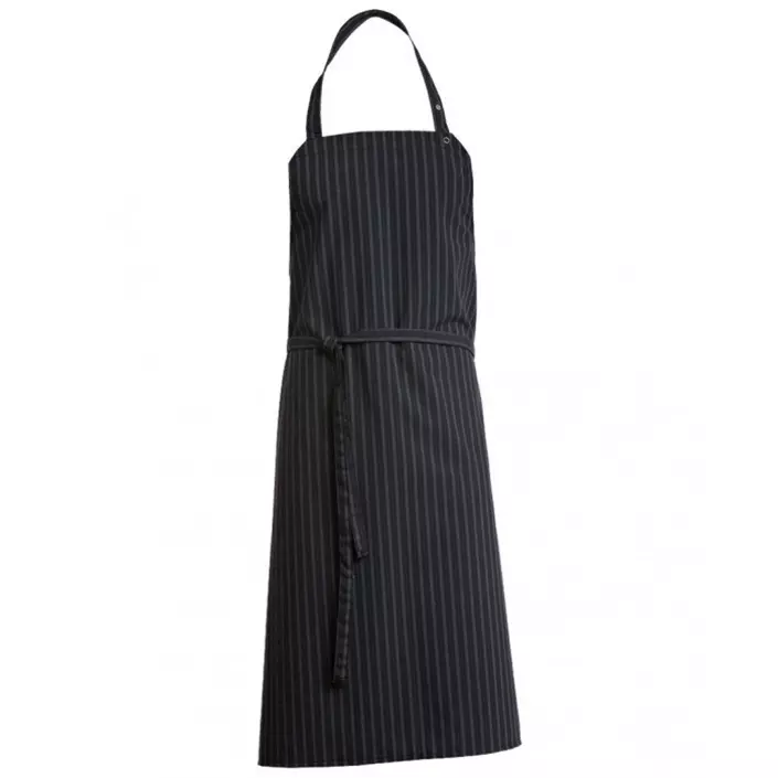 Nybo Workwear bib apron, Black/Grey, Black/Grey, large image number 0