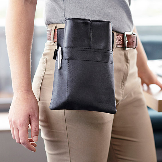 Karlowsky holster for waiter's purse, Black