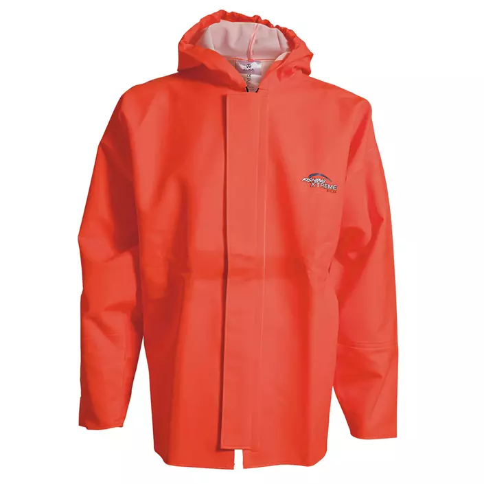 Elka Fishing Extreme PVC Heavy rain jacket, Hi-vis Orange, large image number 0