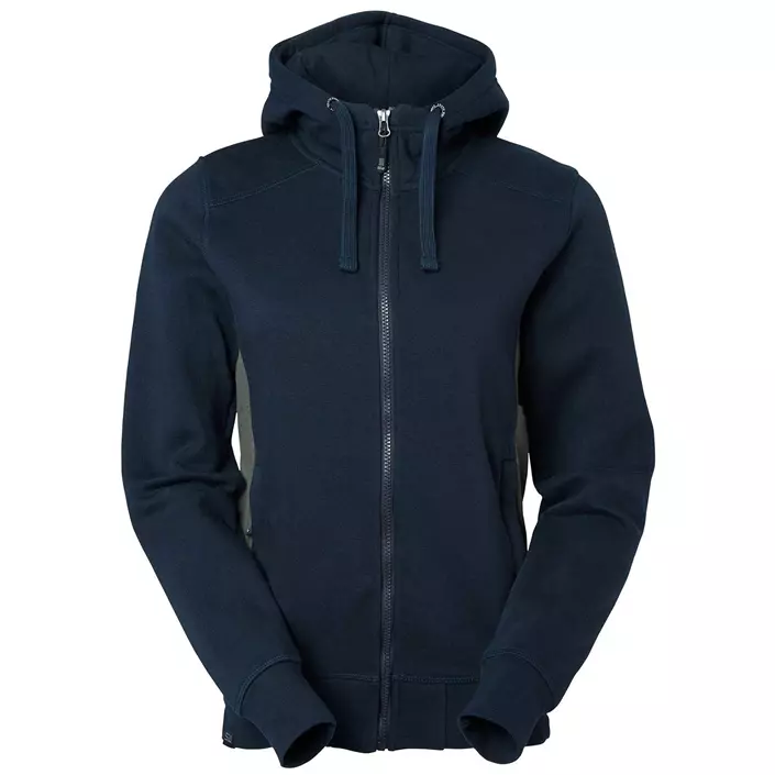 South West Ava dame hoodie, Navy/Grå, large image number 0