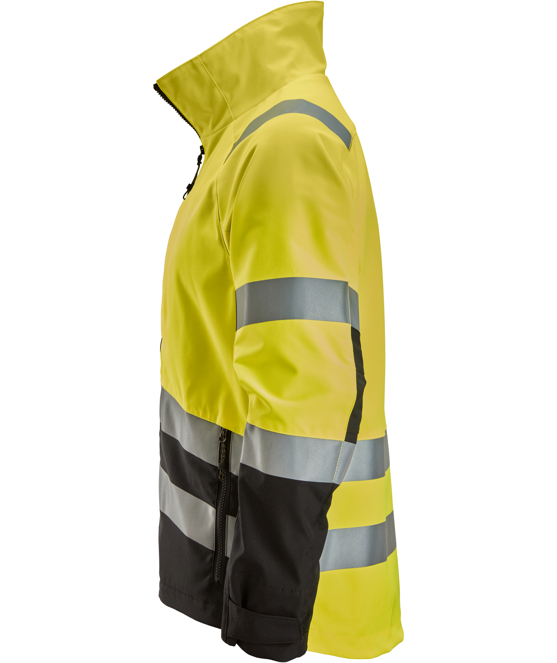 Snickers arbetsjacka 1532, Varsel Gul/Svart, large image number 3