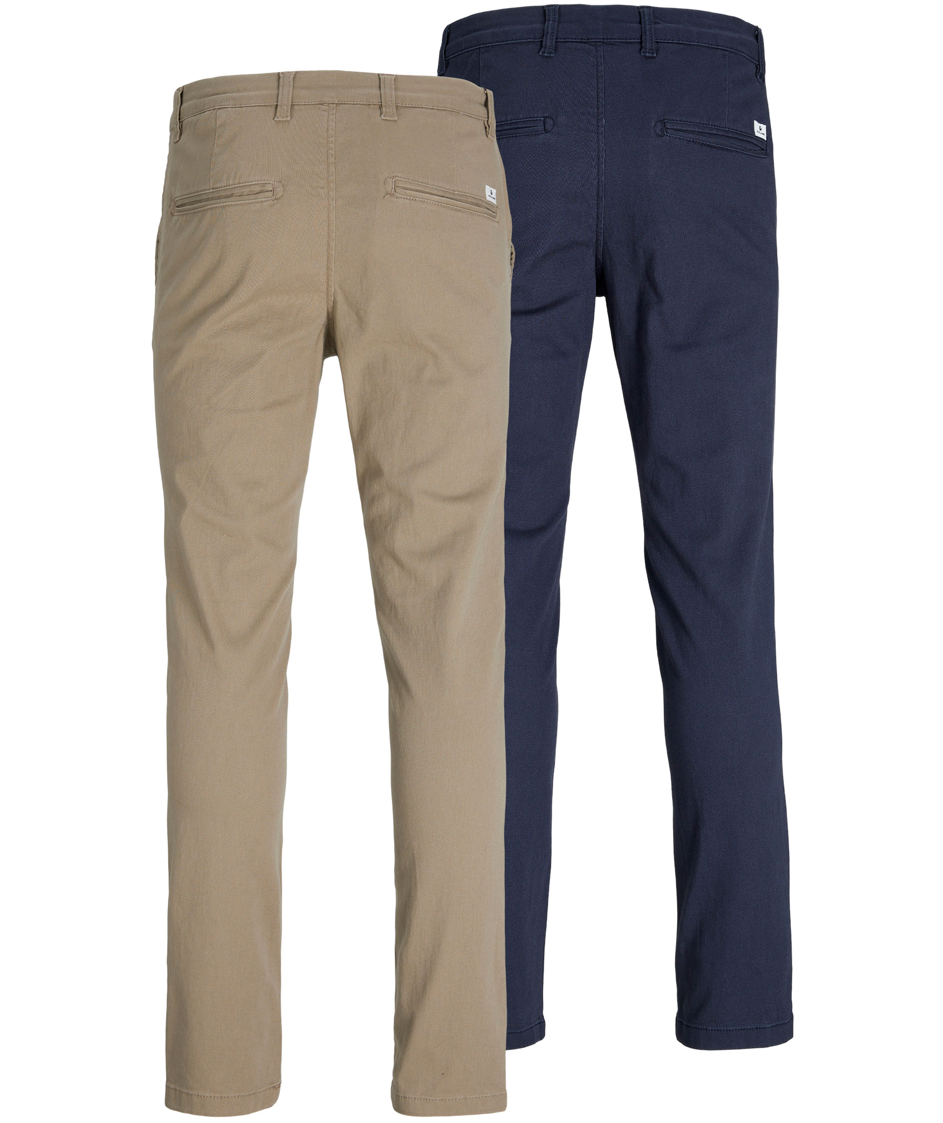 Jack & Jones JPSTMARCO JJDAVE 2-Pak Chinohose, Beige/Navy Blazer, Beige/Navy Blazer, large image number 2