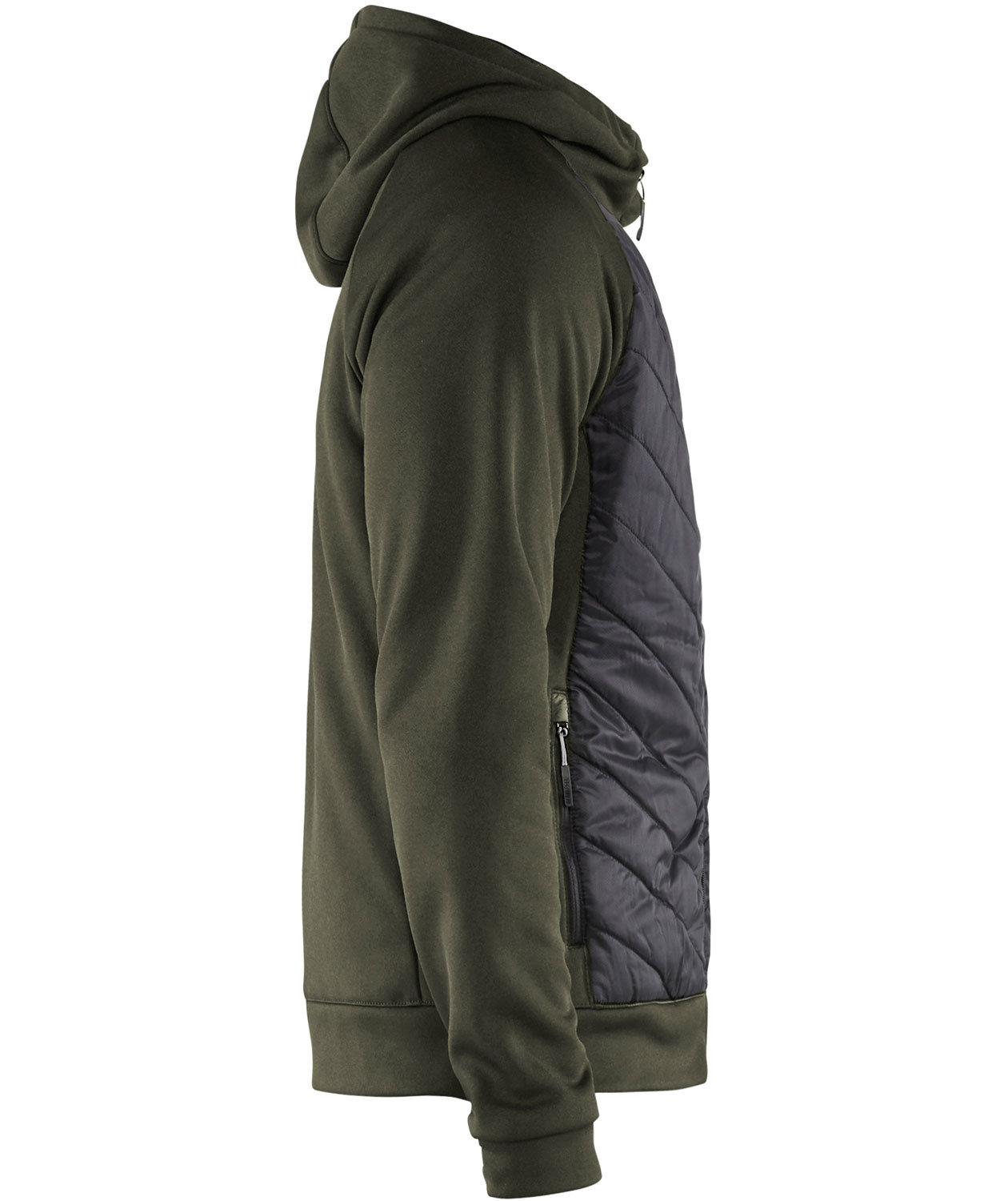 Bl&aring;kl&auml;der hybrid Hoodie, Olivgr&uuml;n/Schwarz, large image number 3