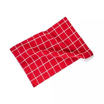 Kosta Linnewäfveri Sandbogen kitchen towel, Red