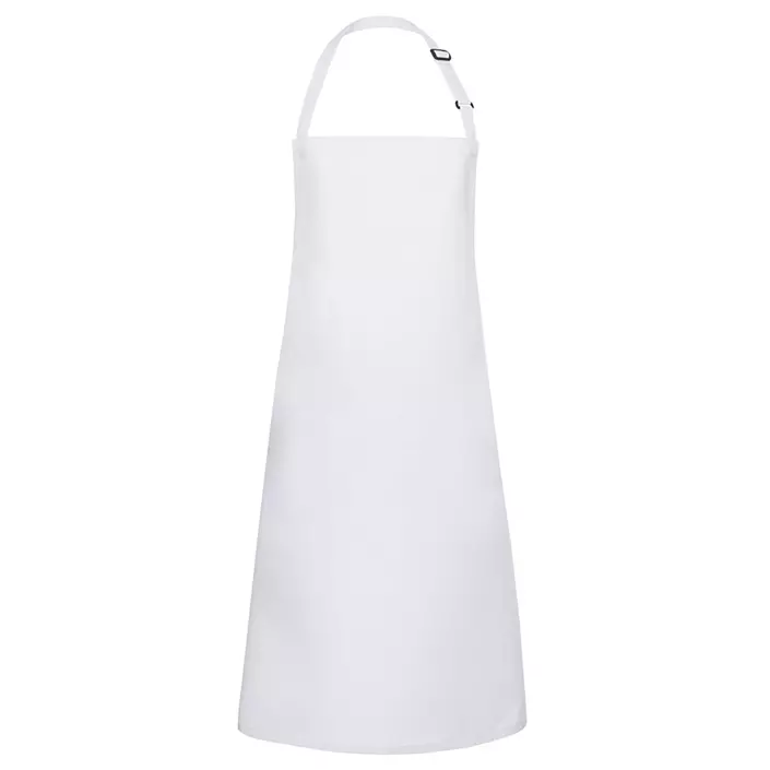 Karlowsky Basic water-repellent bib apron, White, White, large image number 0