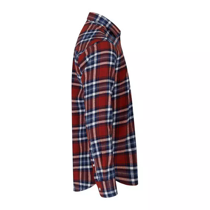 Segers 1227 flannel shirt, Red/Blue, large image number 5