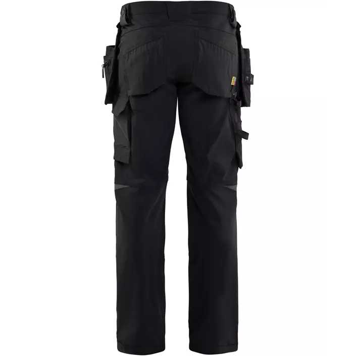 Blåkläder craftsman trousers full stretch, Black, large image number 1