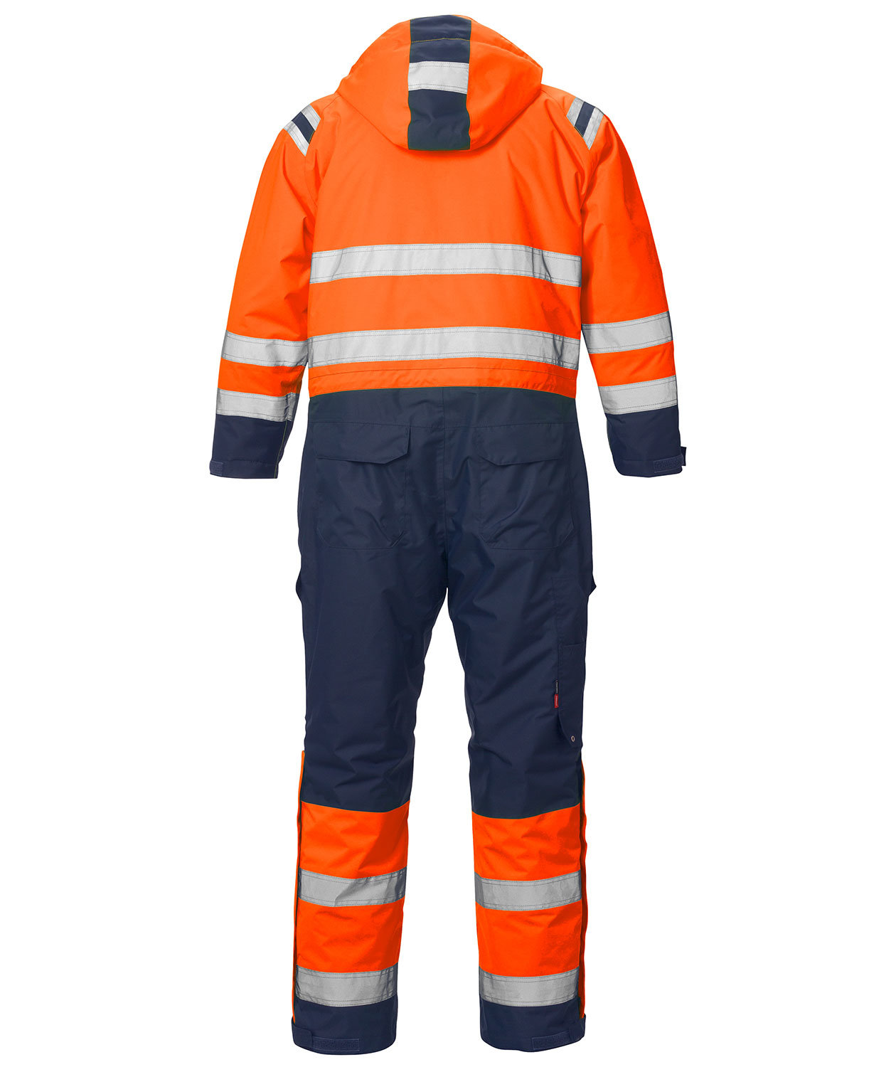 Fristads Airtech&reg; thermal coverall 8015, Hi-vis Orange/Marine, large image number 1
