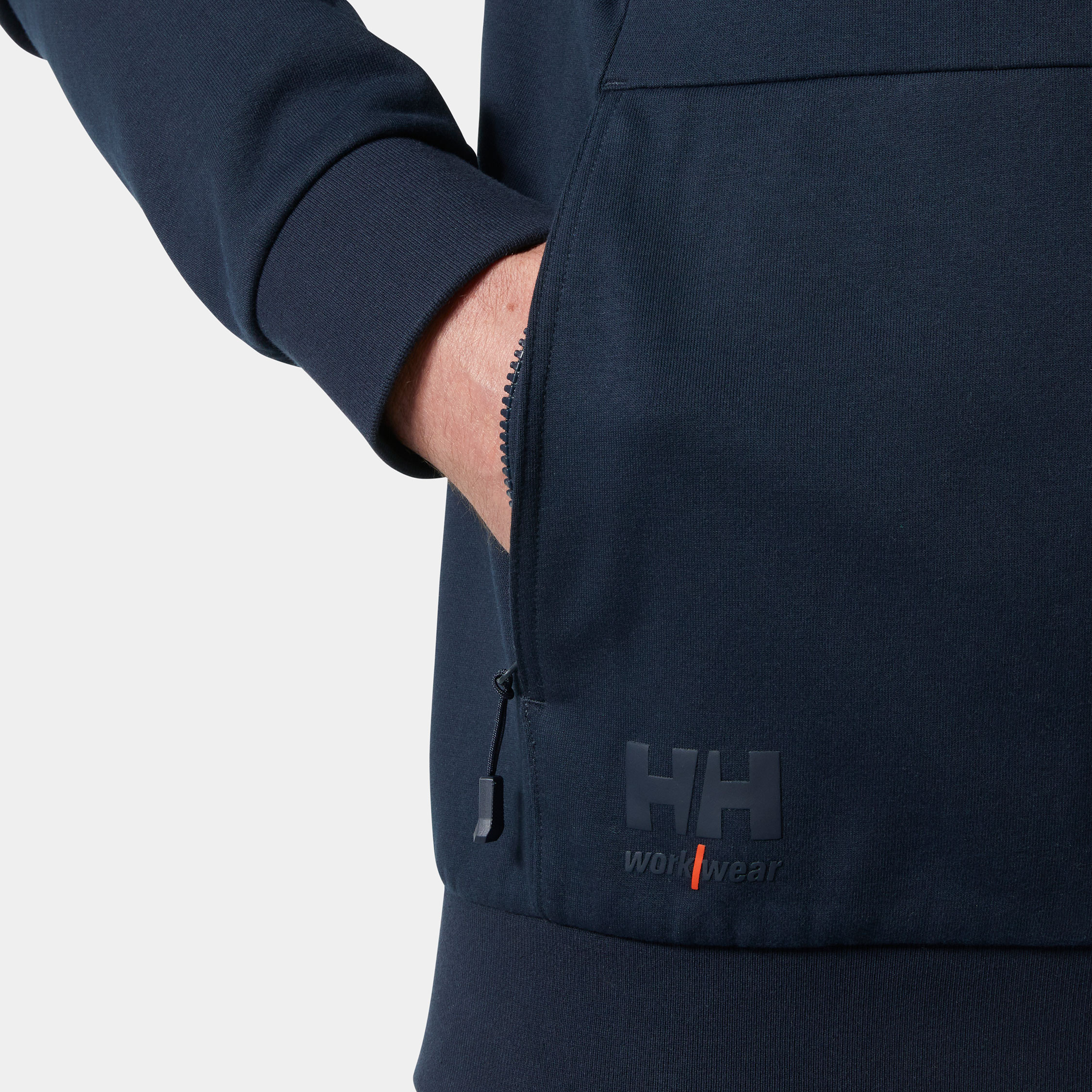 Helly Hansen Evo hoodie med dragkedja, Navy, large image number 5