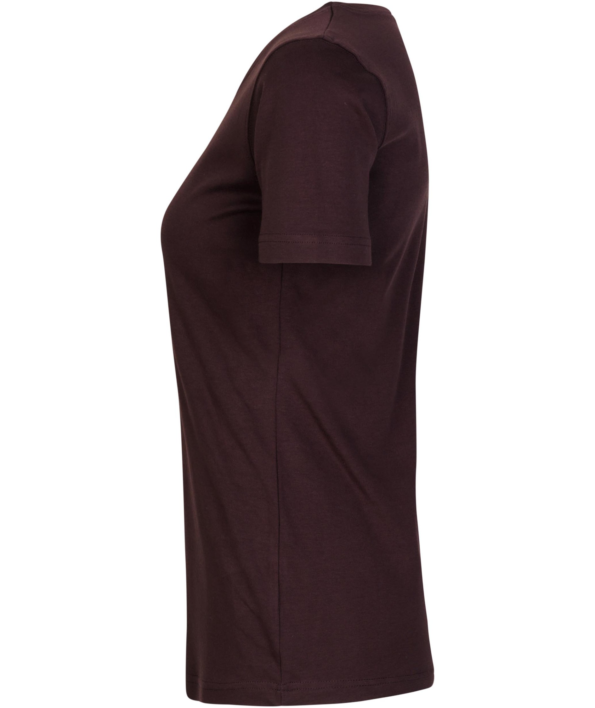 ID Interlock Damen T-Shirt, Dark bourdeaux, large image number 2