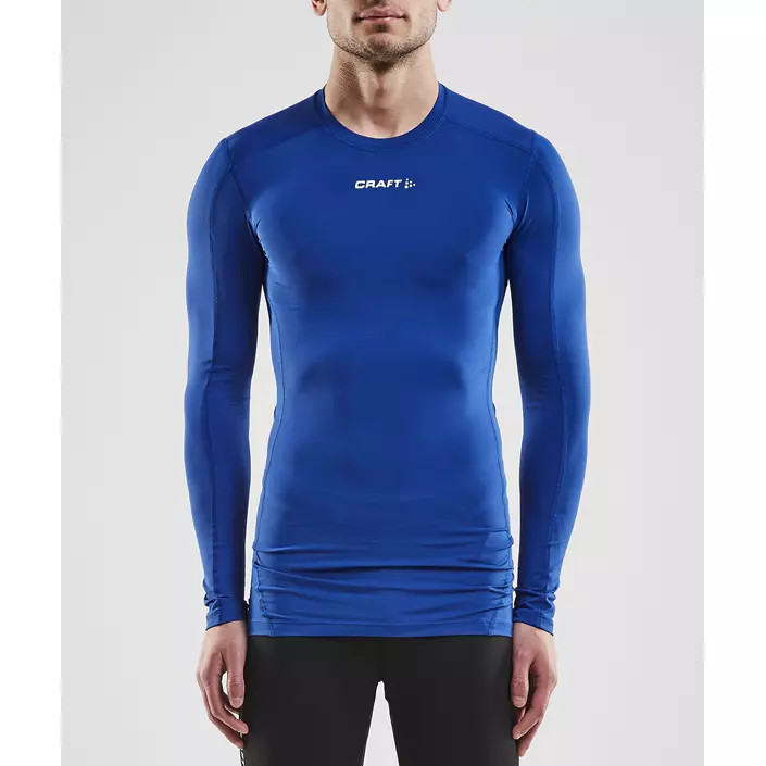 Craft Pro Control Compression long-sleeved T-shirt, Club Cobolt, large image number 1