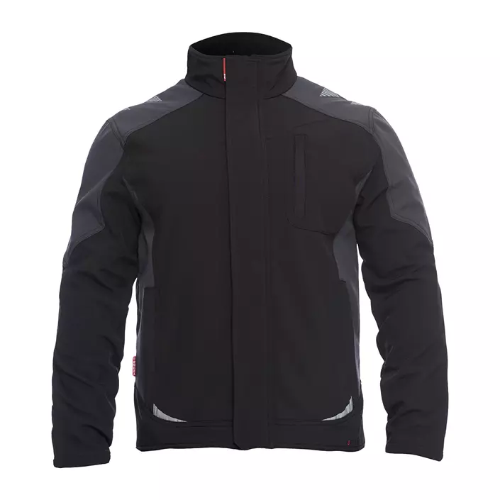 Engel Galaxy softshell jacket, Black/Anthracite, large image number 0
