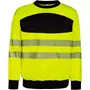 Korntex EOS sweatshirt, Varsel Gul Korntex EOS sweatshirt