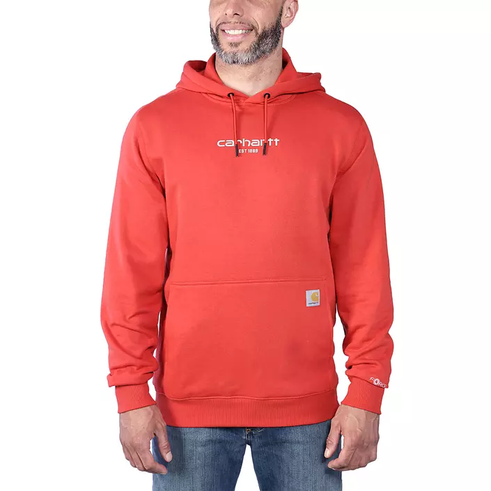 Carhartt Force Graphic hoodie, Red Barn, large image number 1