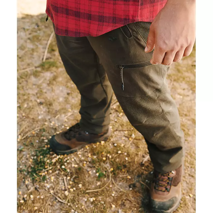 Seeland Outdoor Reinforced trousers, Pine green, large image number 6