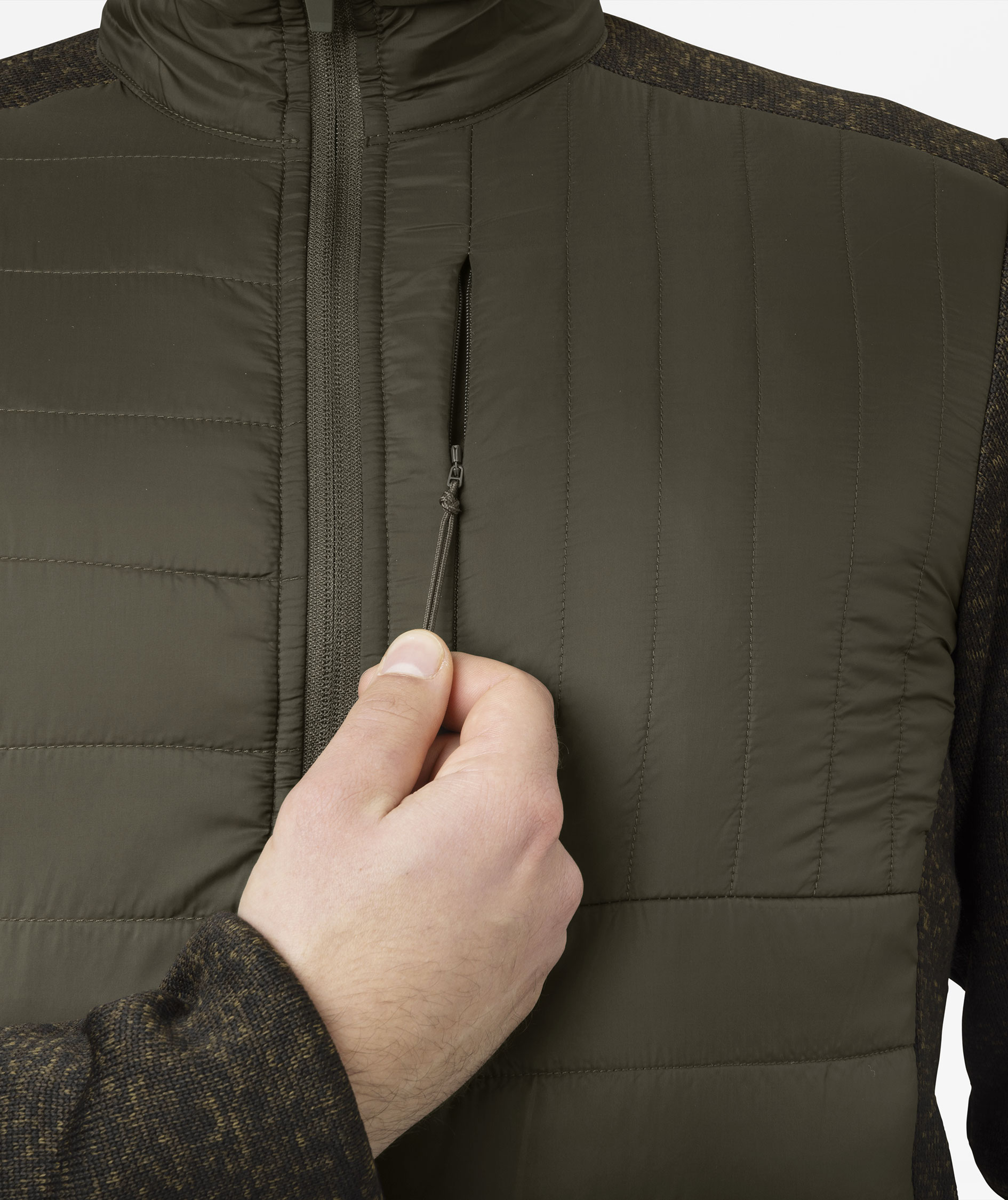 Seeland Theo hybridjakke, Pine green, large image number 4