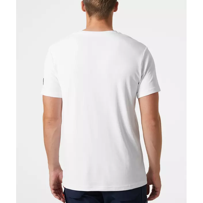 Helly Hansen Kensington Tech T-shirt, White, large image number 3