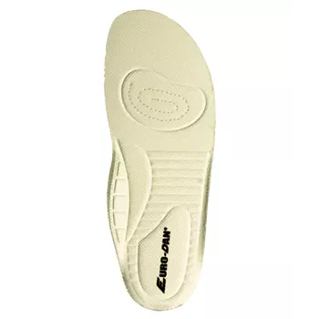 Euro-Dan Flex insoles for clogs with heel cover, White