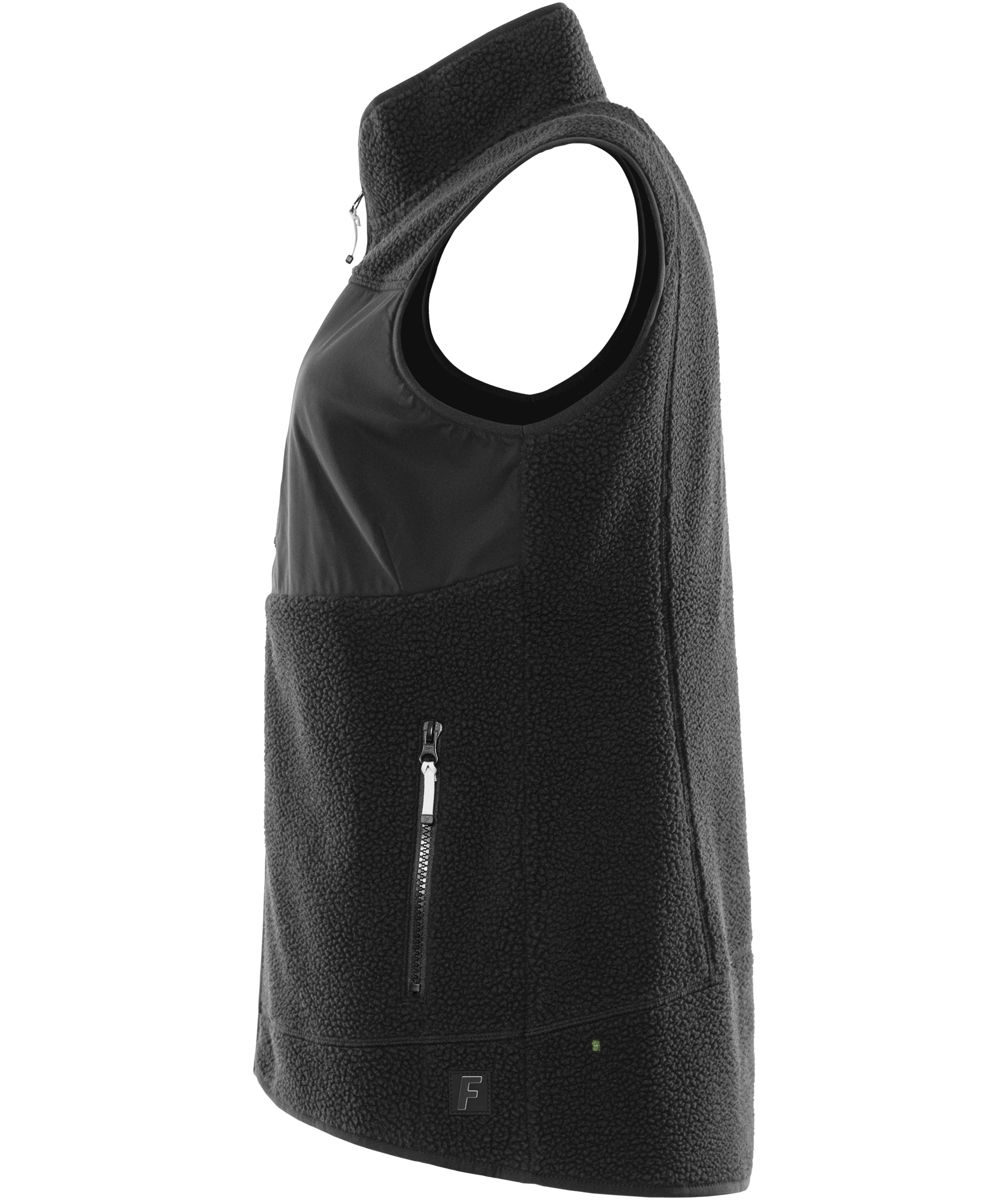 Fristads Argon women's fleece vest full stretch, Black, large image number 3