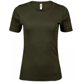 Tee Jays Interlock women's T-shirt, Olive Green