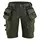 Blåkläder dame stretch håndverkershorts, Skog grønn/svart, Skog grønn/svart, swatch
