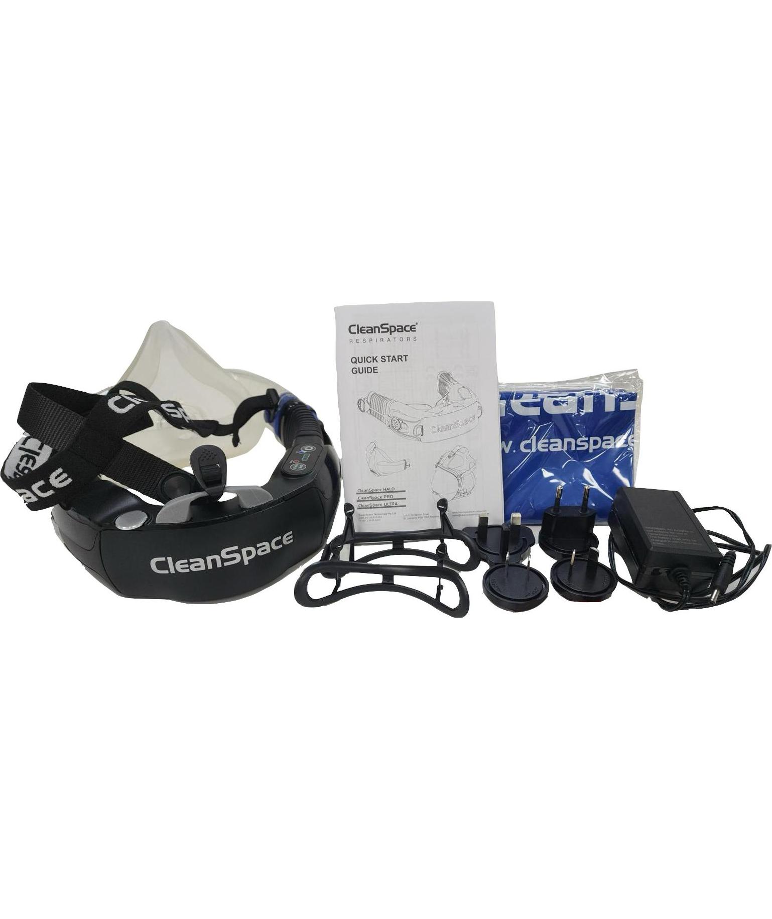 OS CleanSpace WORK respirator, Black