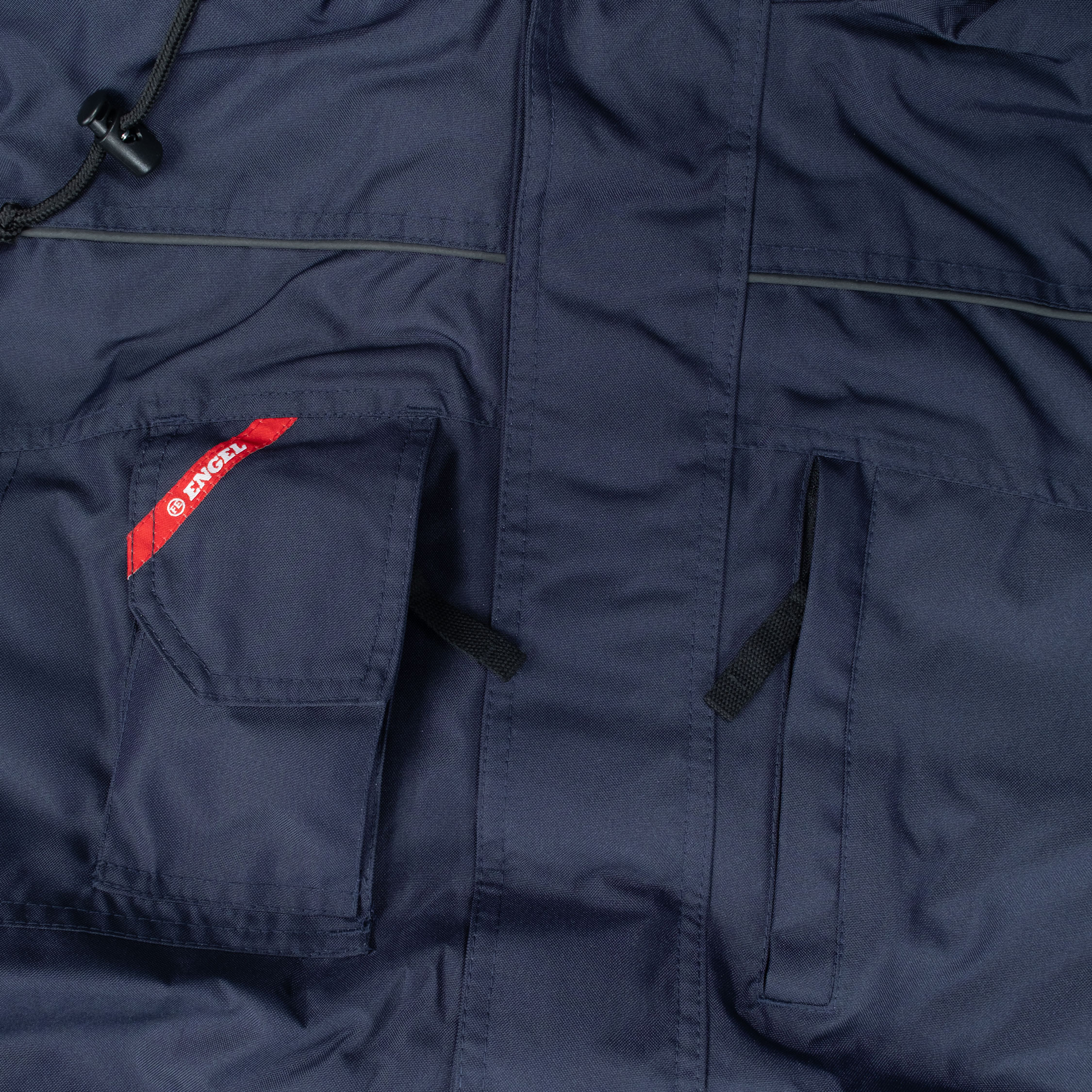 Engel parka shell jacket, Marine Blue, large image number 2