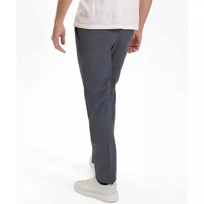 Sunwill Weft Stretch Fitted wool trousers, Middlegrey, large image number 3