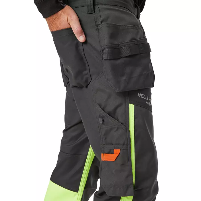 Helly Hansen Alna 2.0 craftsman trousers, Hi-vis yellow/charcoal, large image number 5