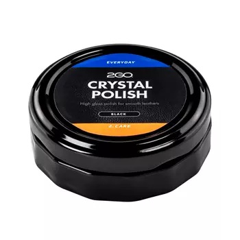 2GO Crystal polish Schuhcreme 50 ml, Black