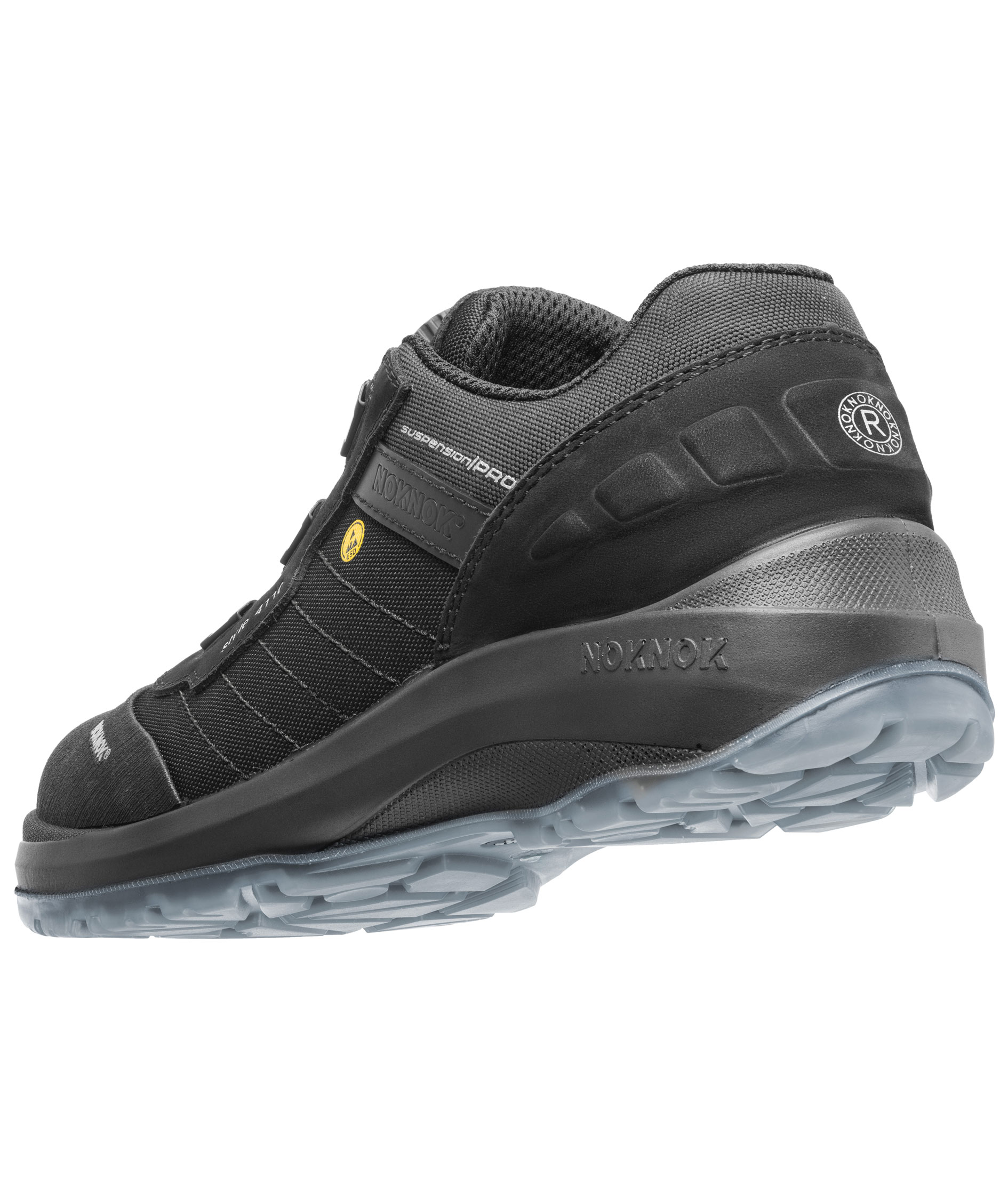 NOKNOK 4110 safety shoes S1P, Black, large image number 4
