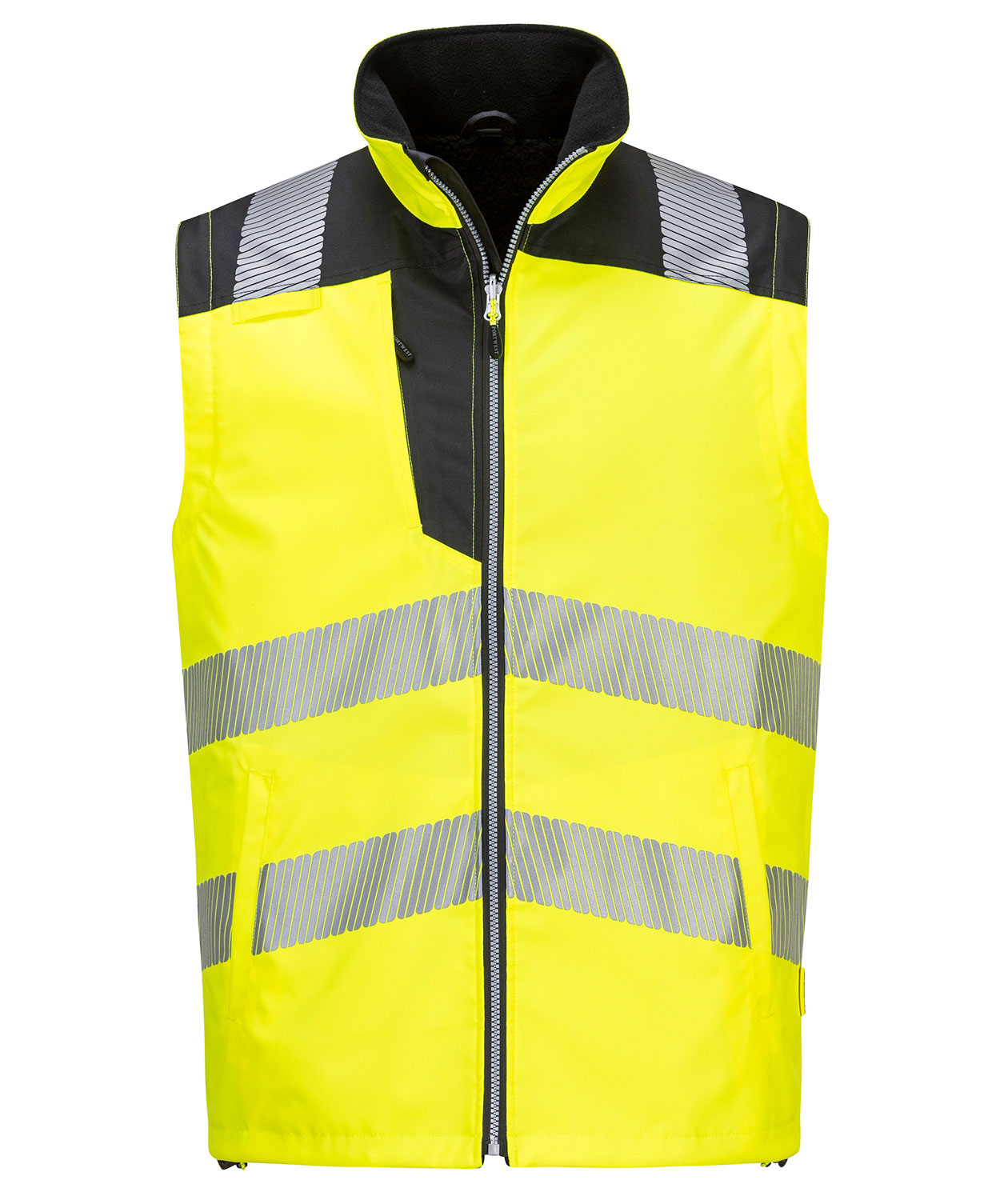 Portwest PW3 5-i-1 arbejdsjakke, Hi-vis Gul/Sort, large image number 1