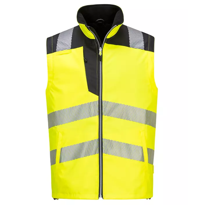 Portwest PW3 5-i-1 work jacket, Hi-vis Yellow/Black, large image number 1